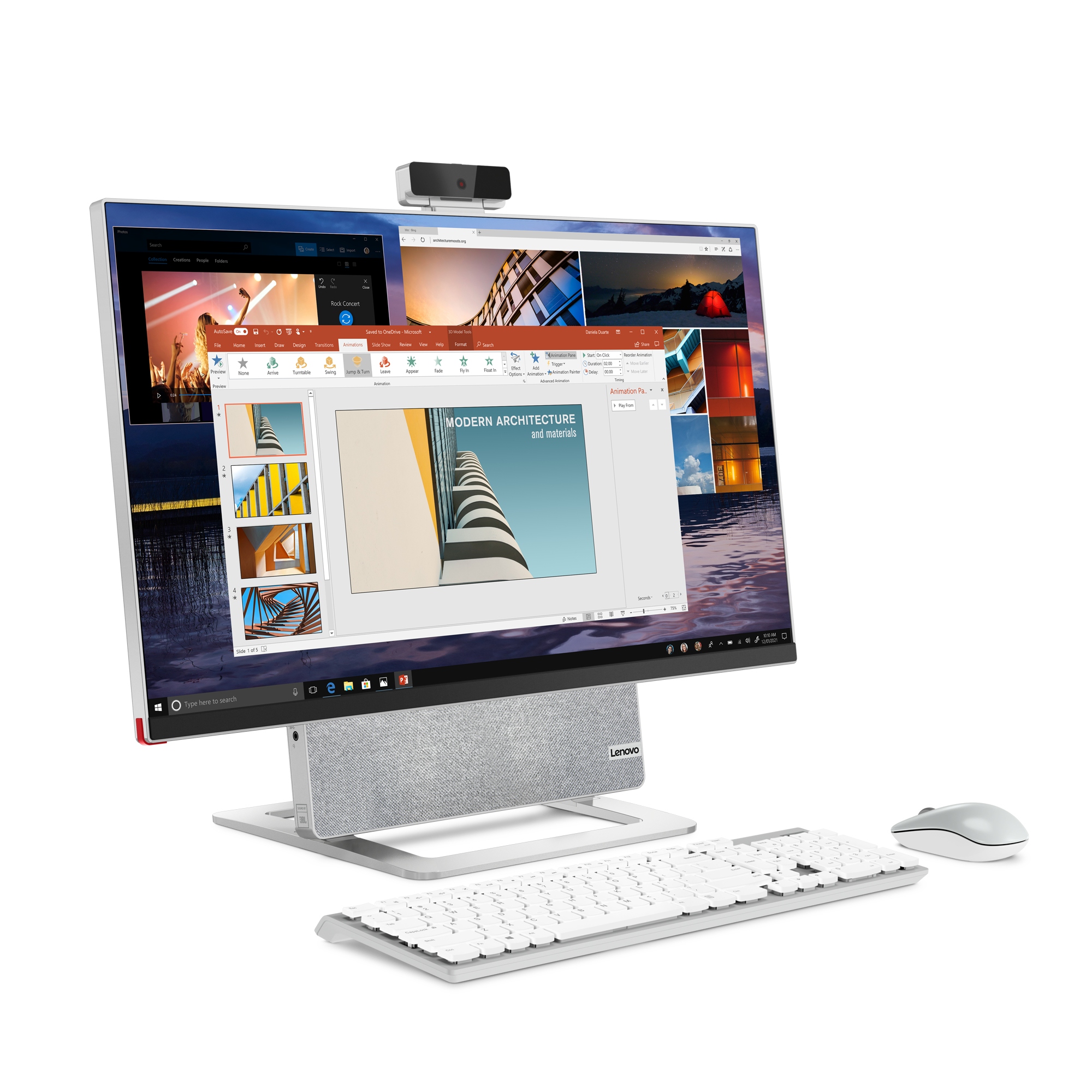 Laptop Lenovo IdeaPad 3 - widok z boku