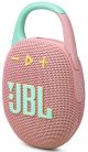 JBL CLIP 5 PINK - Głośnik Bluetooth, 15h, Wodoodporny! – ressist.pl