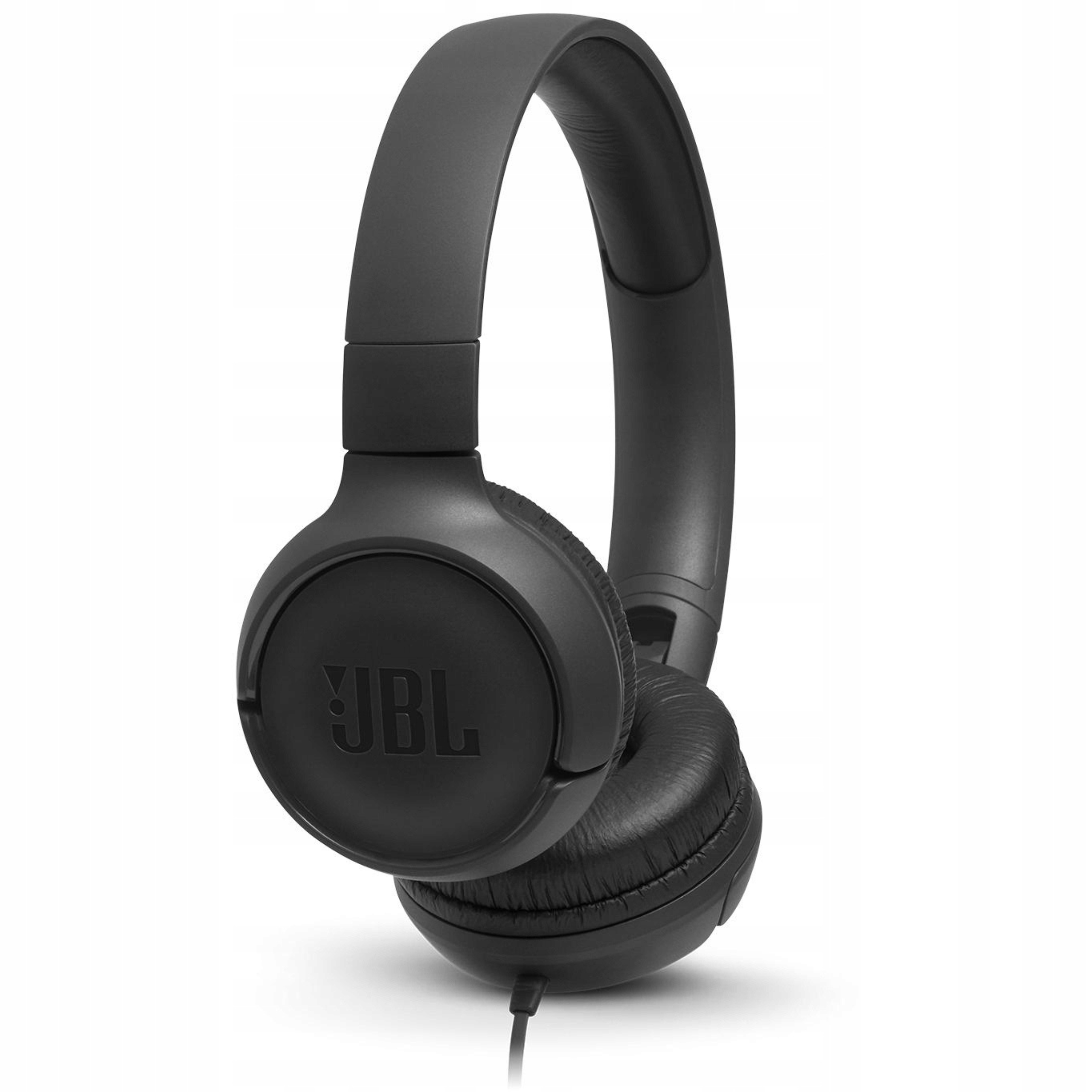 Słuchawki nauszne JBL Tune 500 - złożona konstrukcja