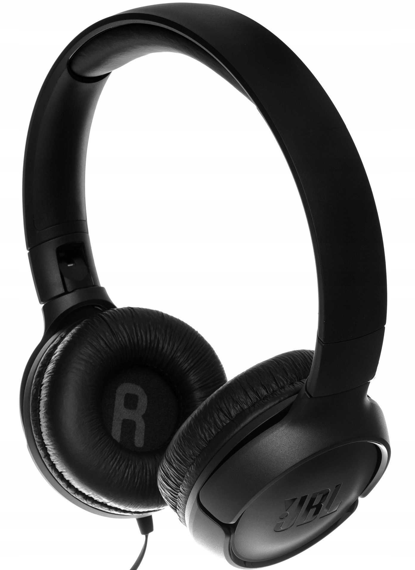 Słuchawki nauszne JBL Tune 500 Blue Niebieski - widok z boku