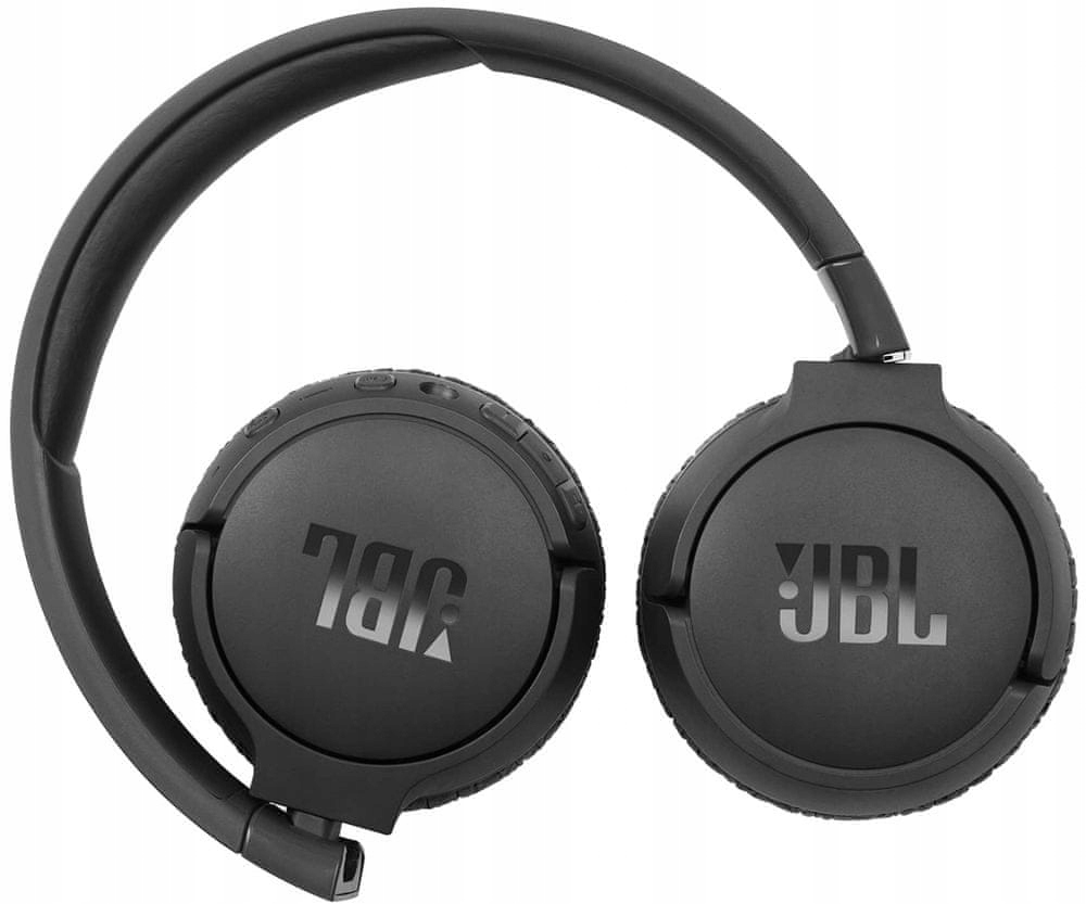 Słuchawki JBL Tune 510BT - czarne, widok z boku