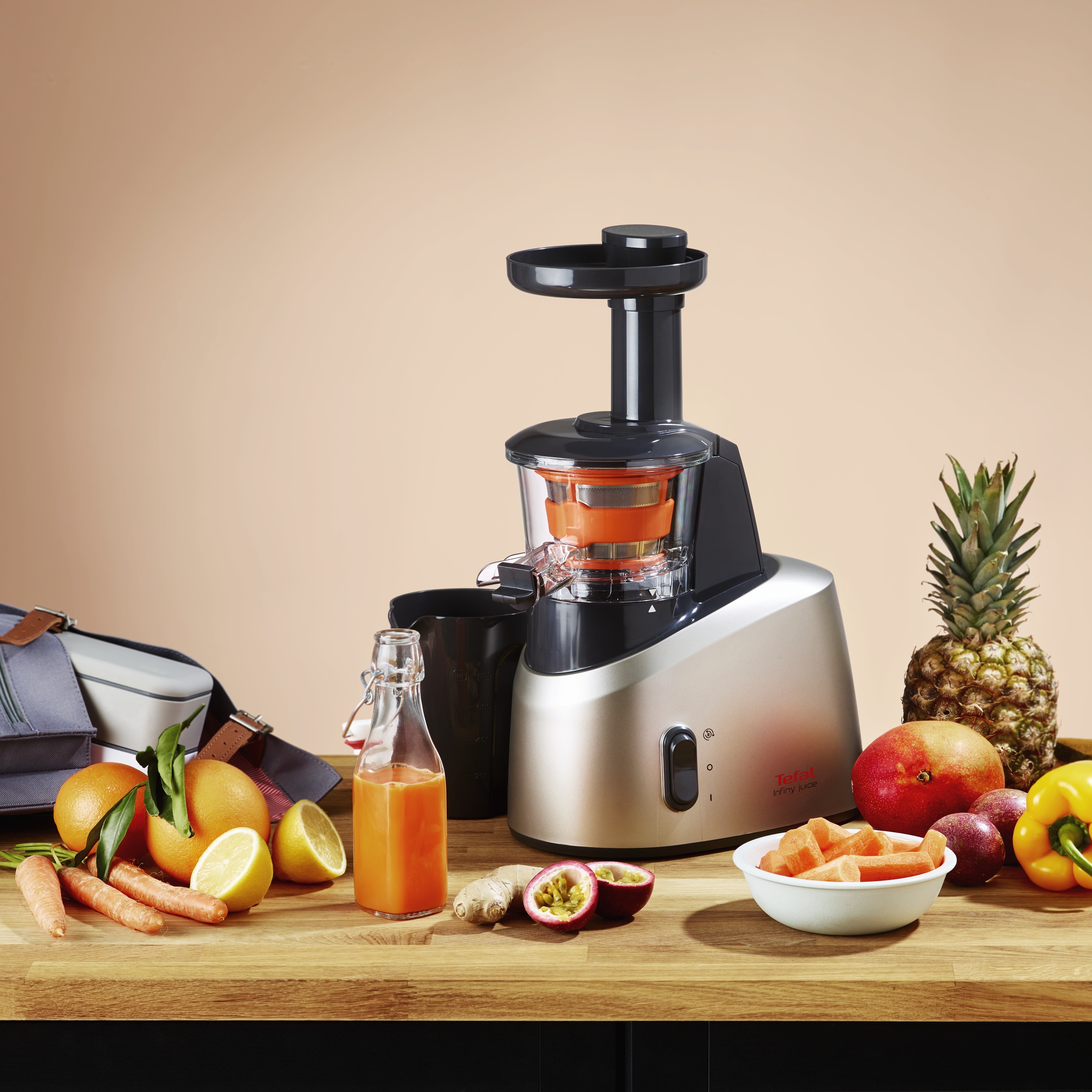 Szczelna blokada kapania w wyciskarce Tefal Infiny Juice