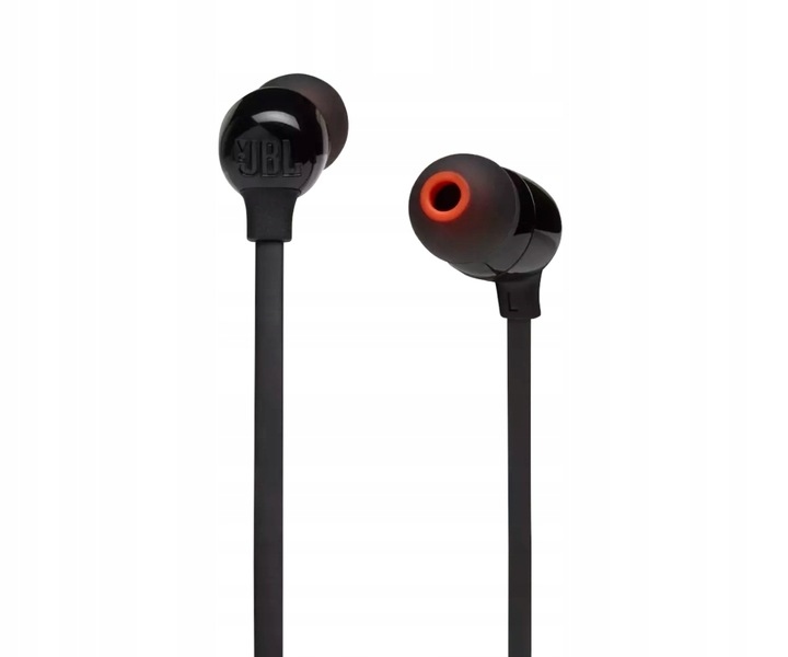 Słuchawki JBL Tune 125BT - widok na szyi