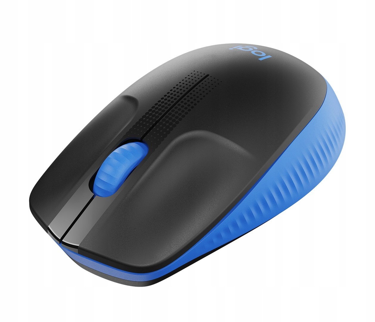 Mysz Logitech M190 Blue - widok pod kątem