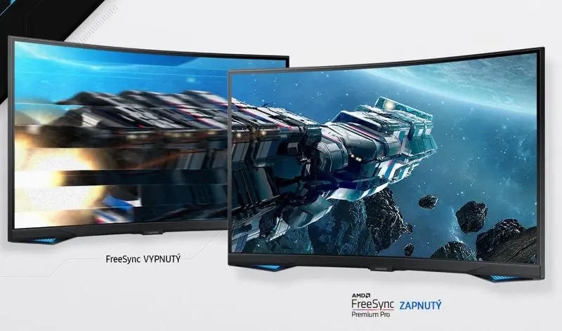 Monitor Samsung Odyssey G6 32" - widok z tyłu