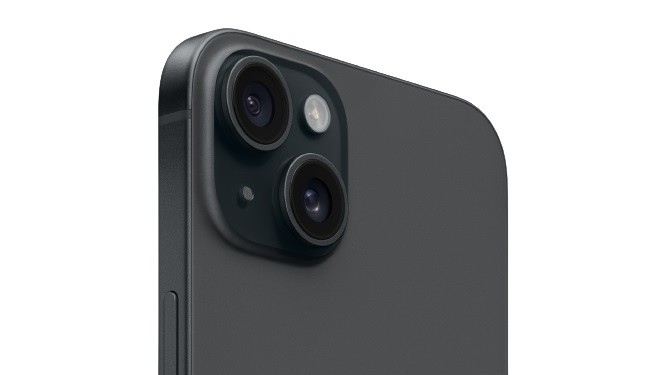 iPhone 15 Plus - widok z boku