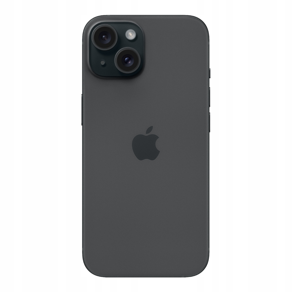Smartfon Apple iPhone 15 - widok z boku prezentujący ramkę