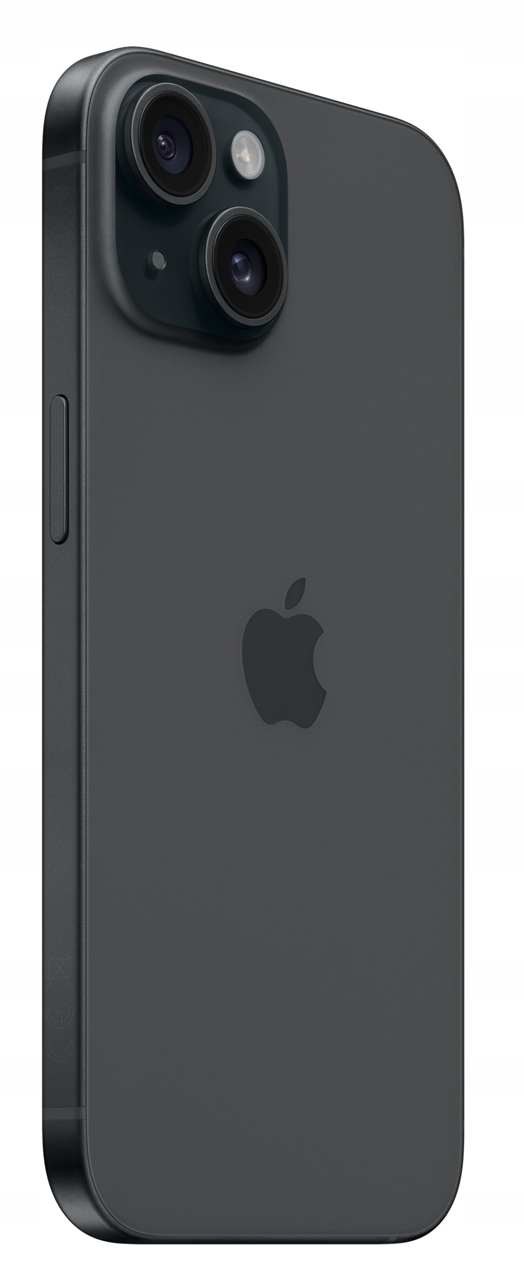 Smartfon Apple iPhone 15 - widok z tyłu prezentujący kolor obudowy