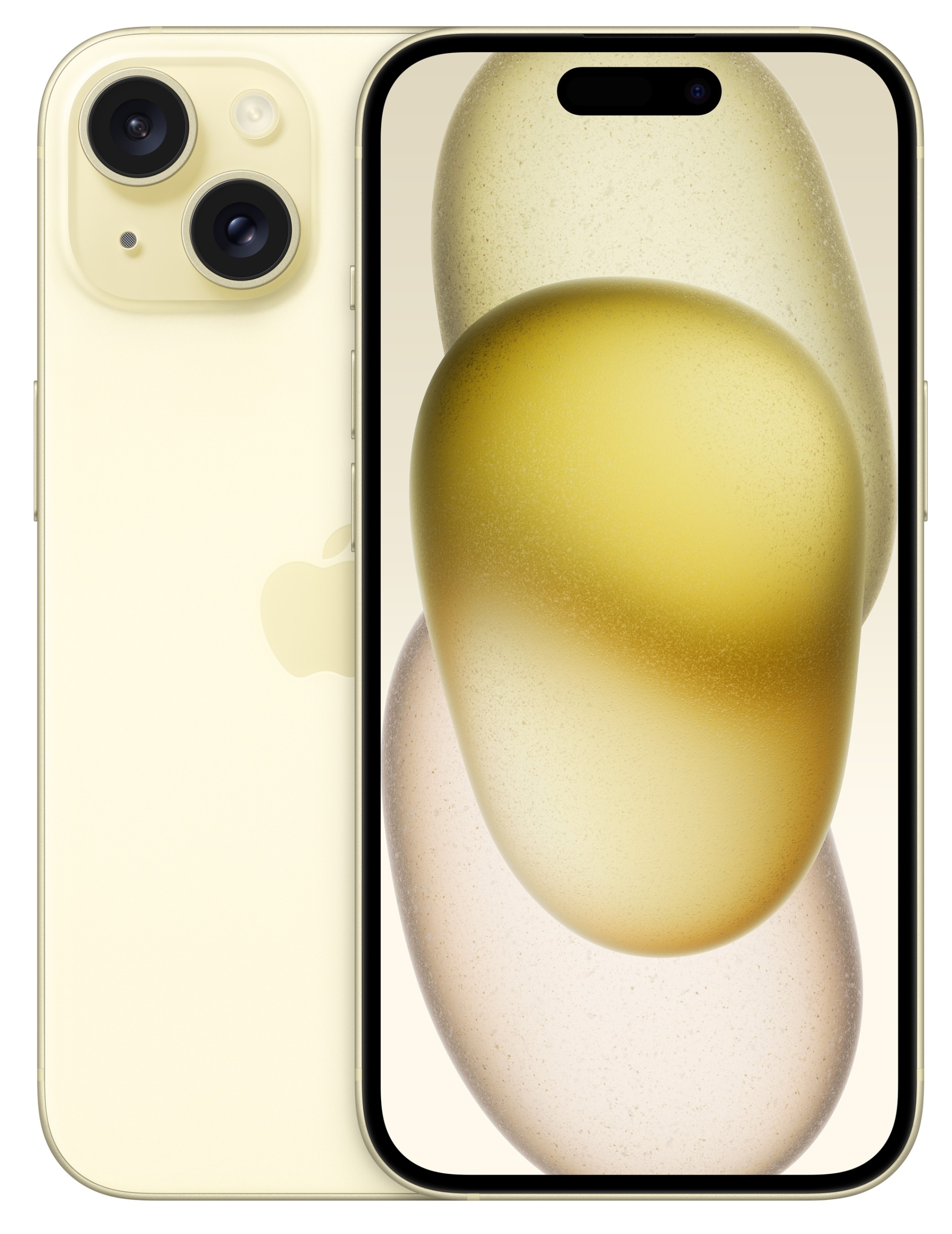 iPhone 15 256GB Yellow - Widok Dynamic Island