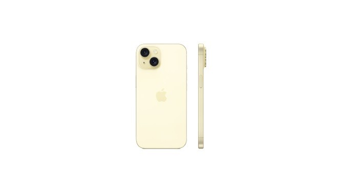iPhone 15 256GB Yellow - Widok tyłu
