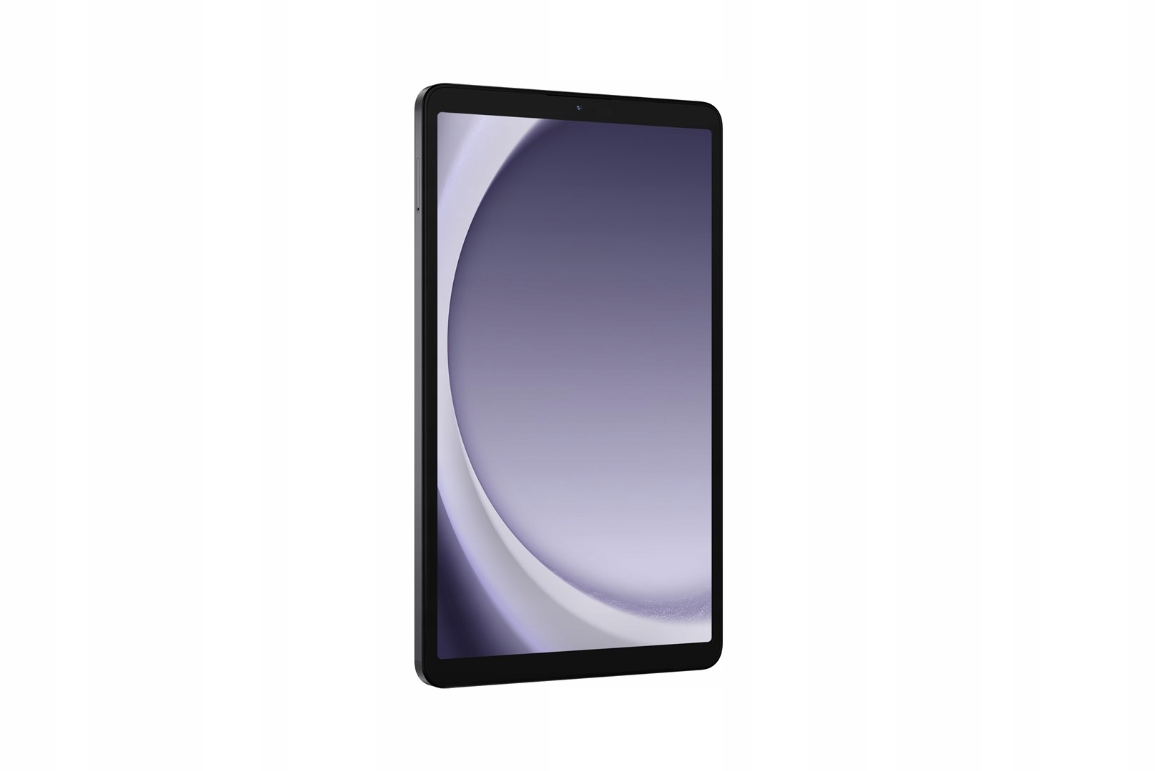 Tablet Samsung Galaxy Tab A9 - widok z boku, pokazuje smukły profil urządzenia