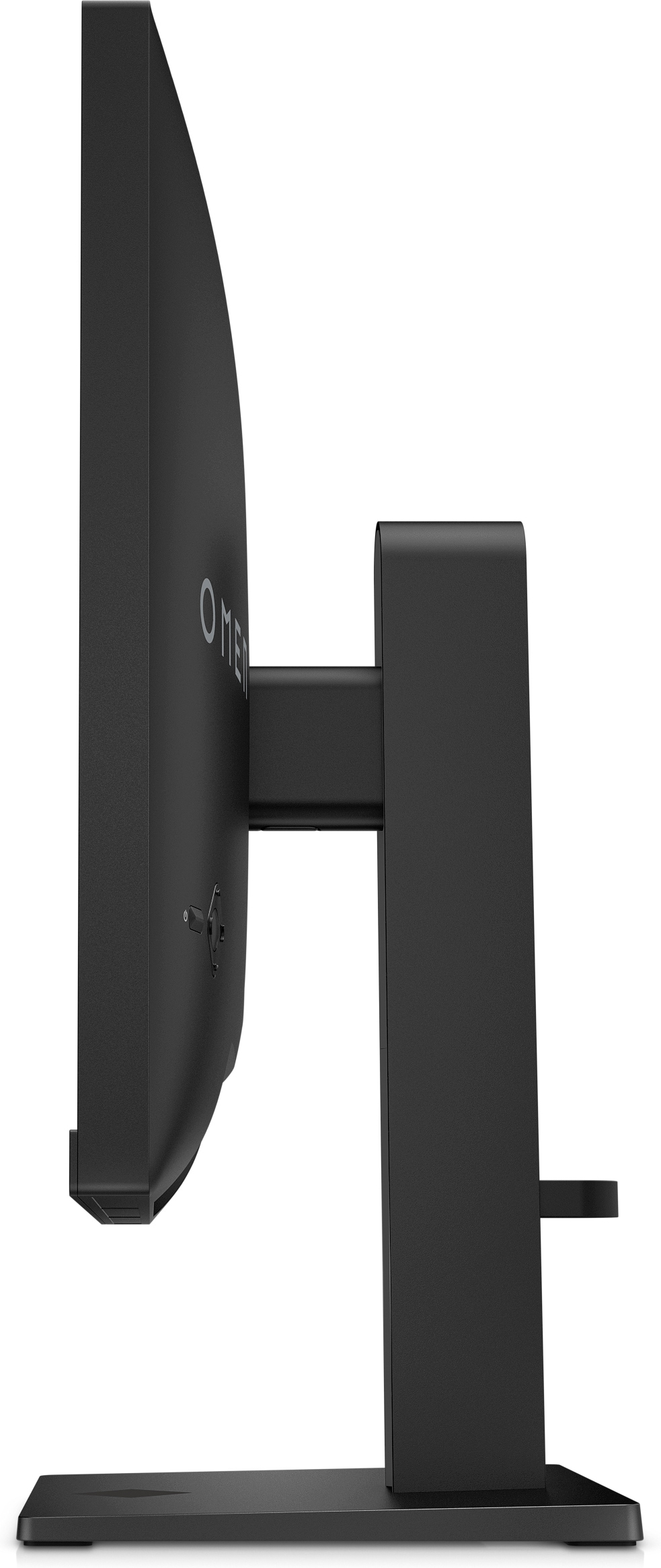Monitor HP OMEN 24 - widok z tyłu i szczegóły podstawy