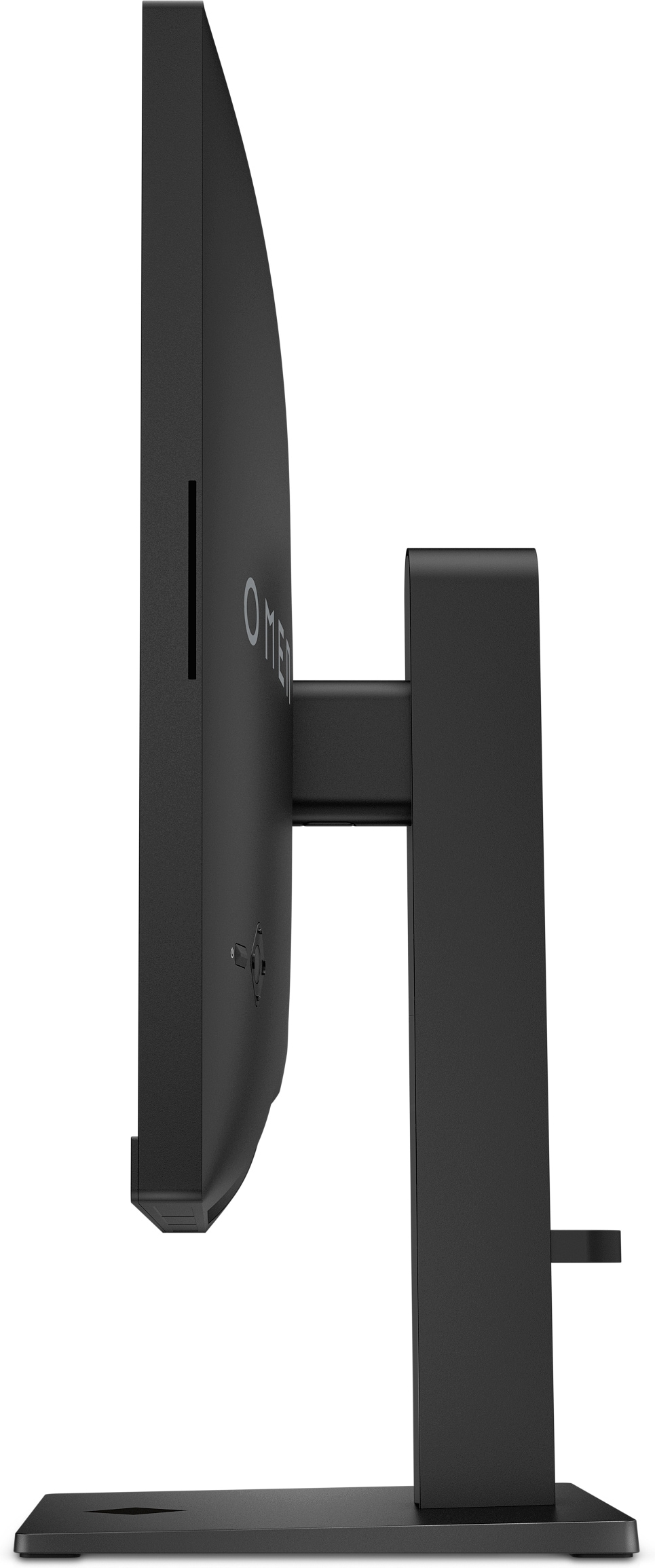 Monitor HP OMEN 27s - widok z przodu, zasygnalizowanie funkcji dźwięku