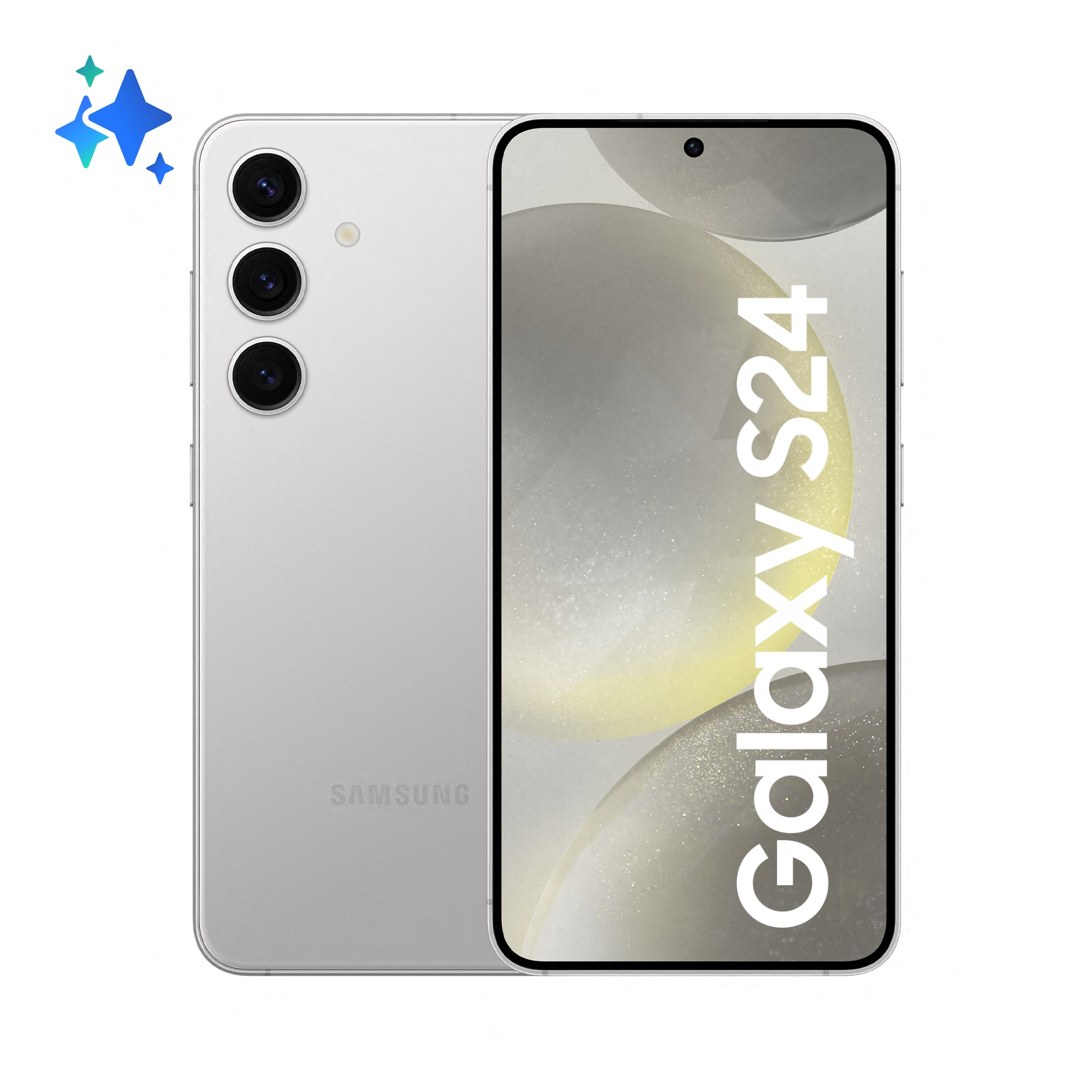 Samsung Galaxy S24 5G - Widok z tyłu, prezentacja systemu aparatów