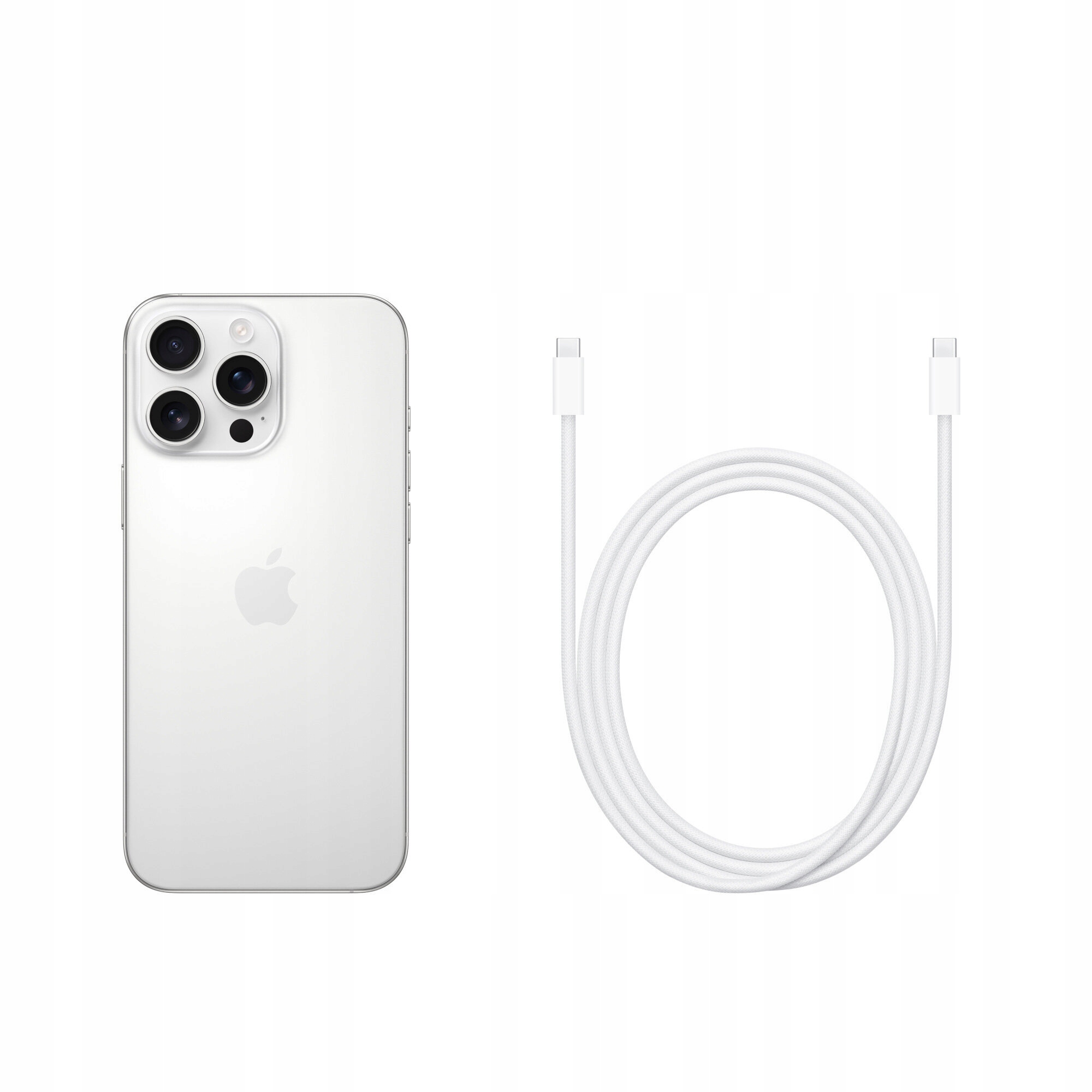 Smartfon iPhone 16 Pro Max - widok z boku