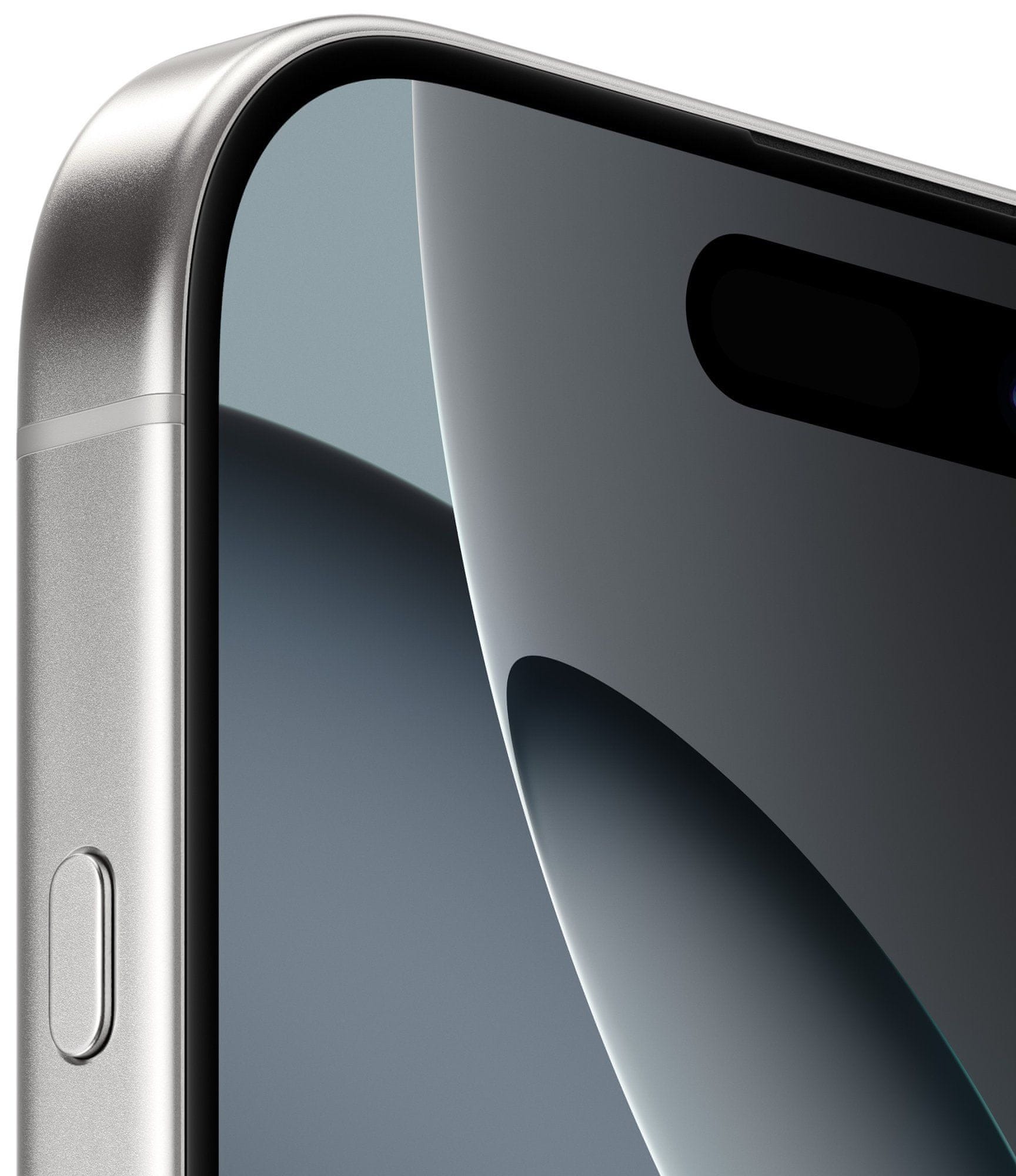 iPhone 16 Pro - widok z boku, podkreślający smukłość i porty