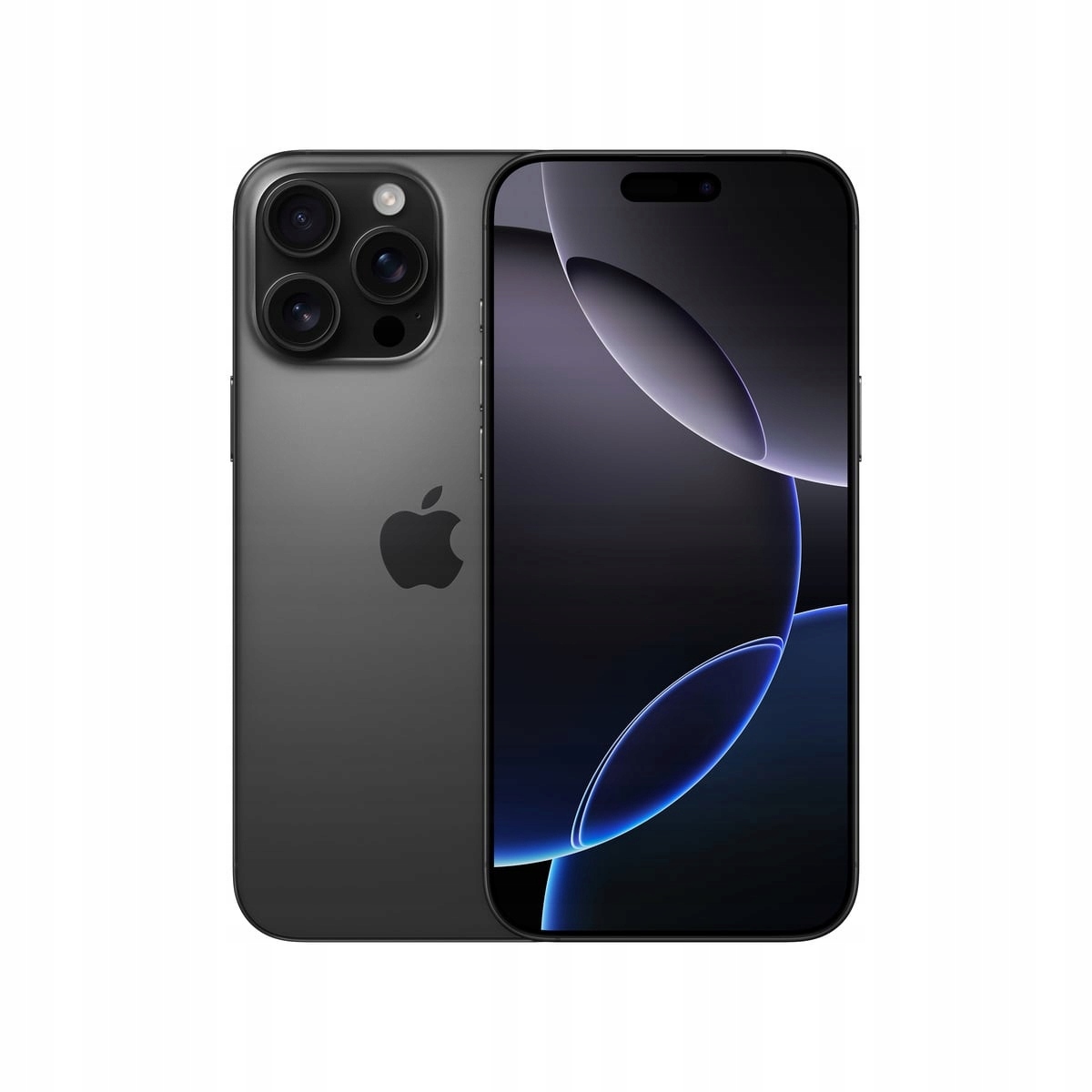 iPhone 16 Pro Max 512GB Black Titanium - Widok pokazujący wydajność i czip A18 Pro