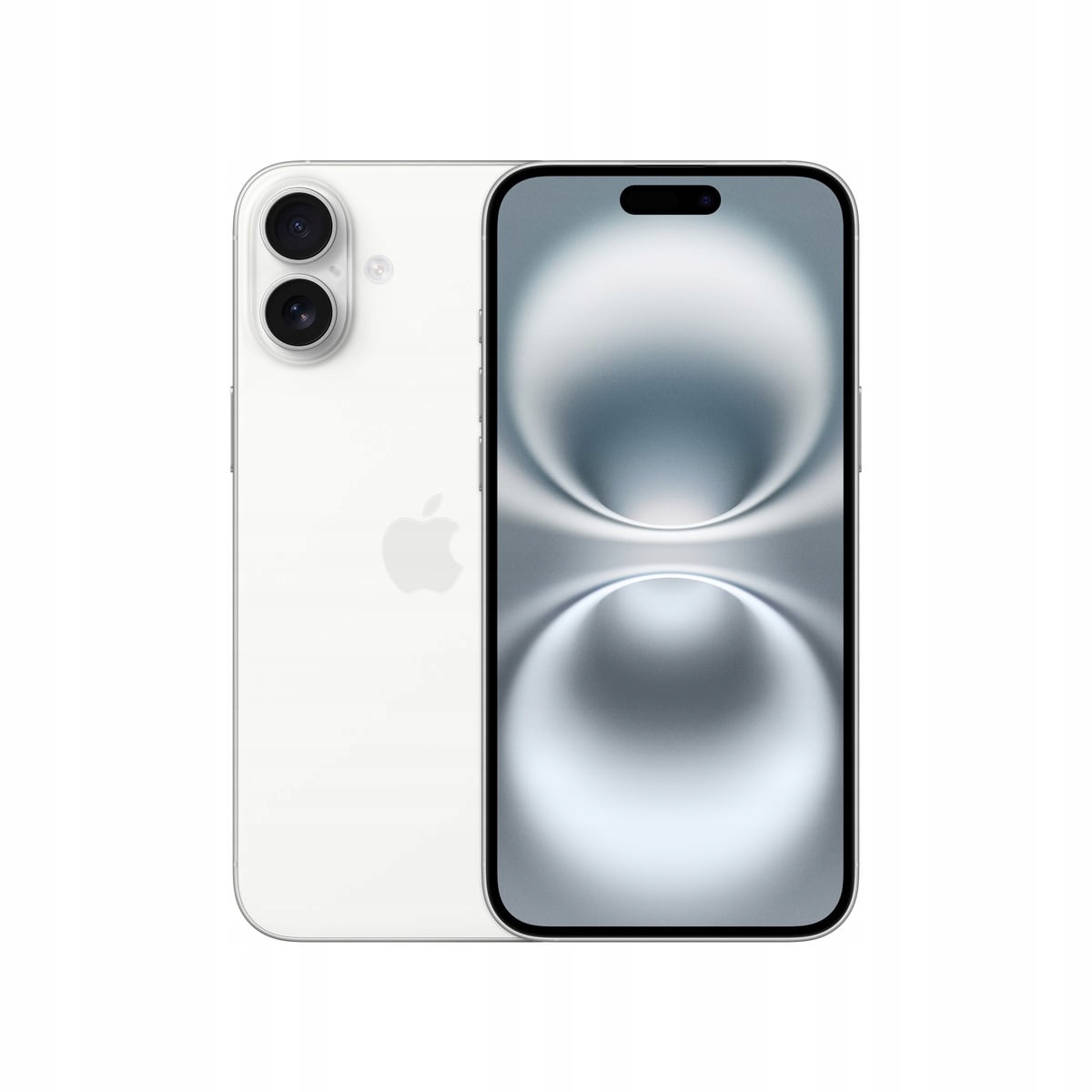 iPhone 16 Plus 256GB White - Widok z przodu
