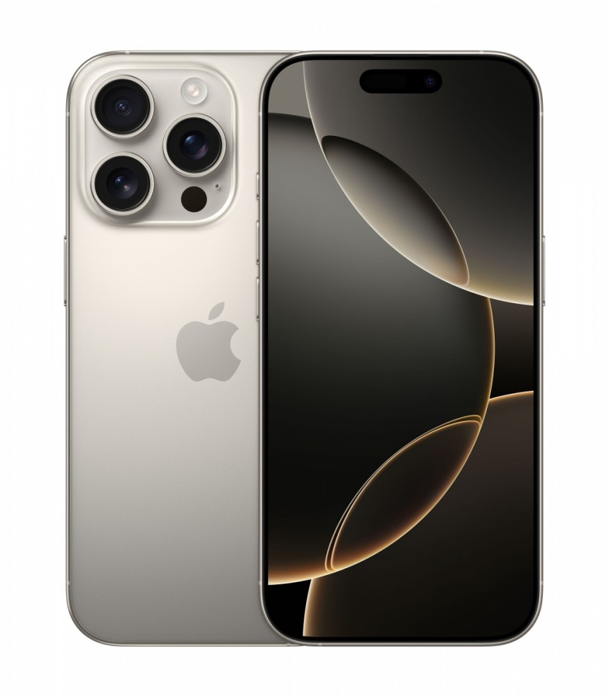 iPhone 16 Pro 256GB Natural Titanium - Widok aparatów