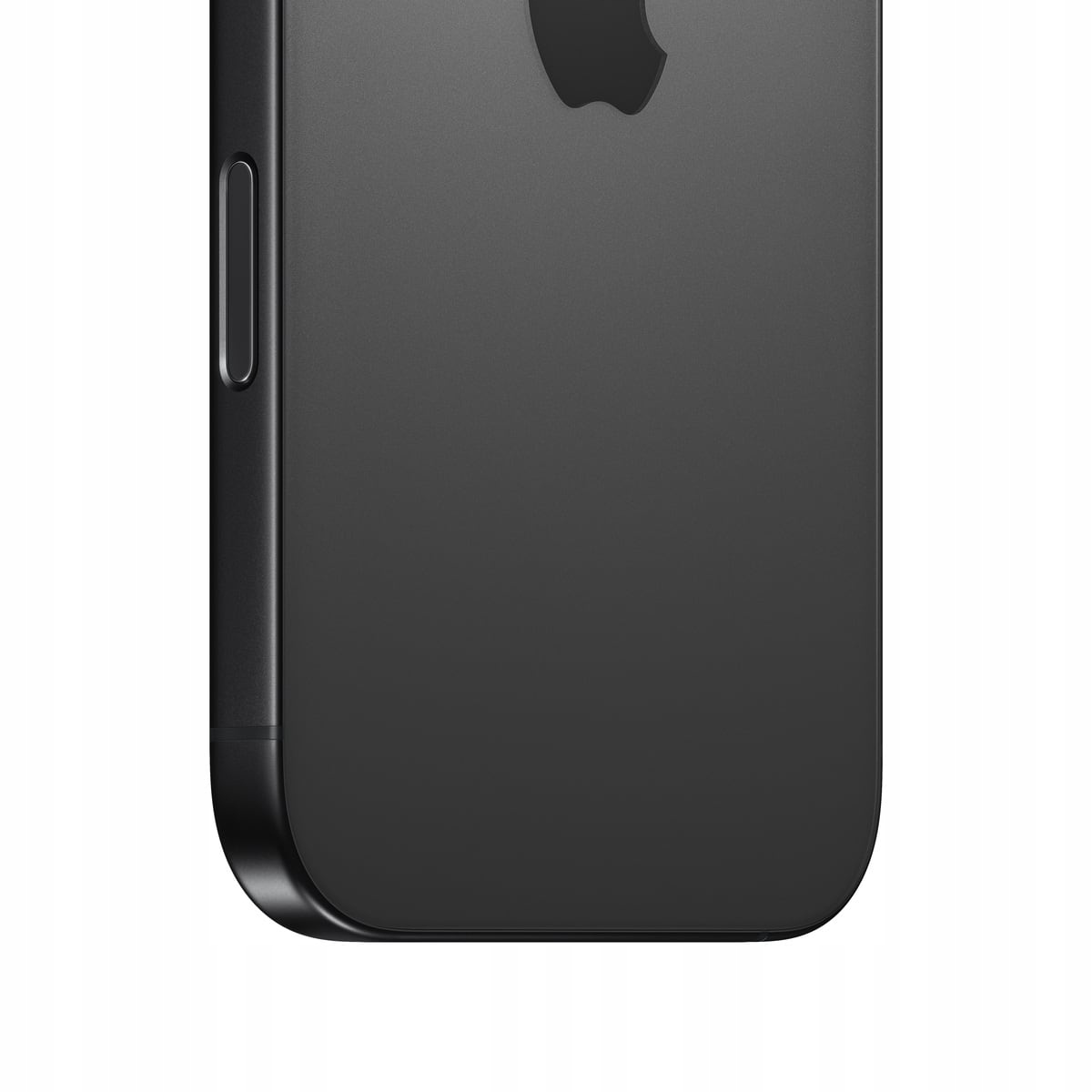 Tył smartfona Apple iPhone 16 Pro w kolorze Black Titanium