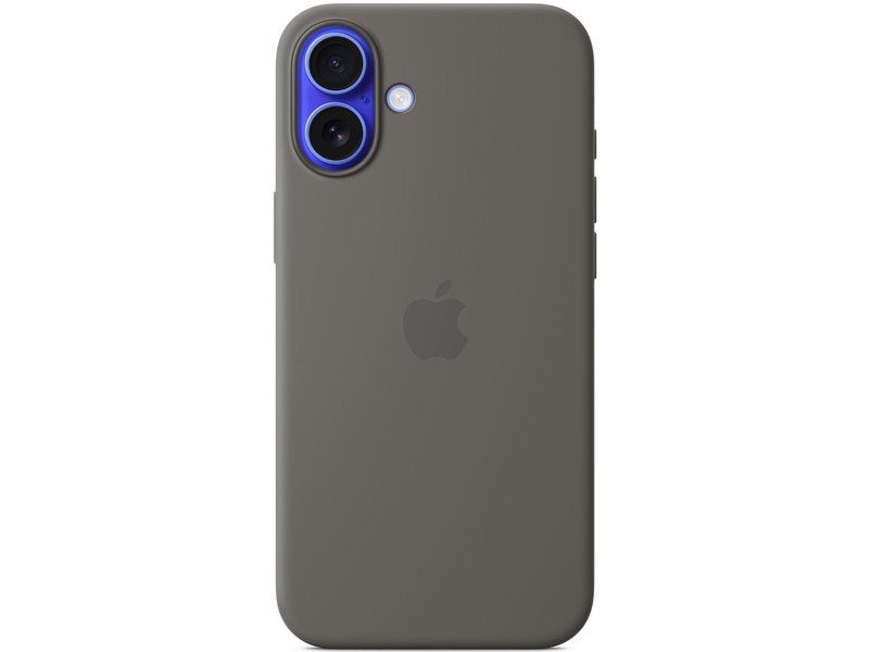 iPhone 16 Plus Silicone Case with MagSafe - Stone Gray