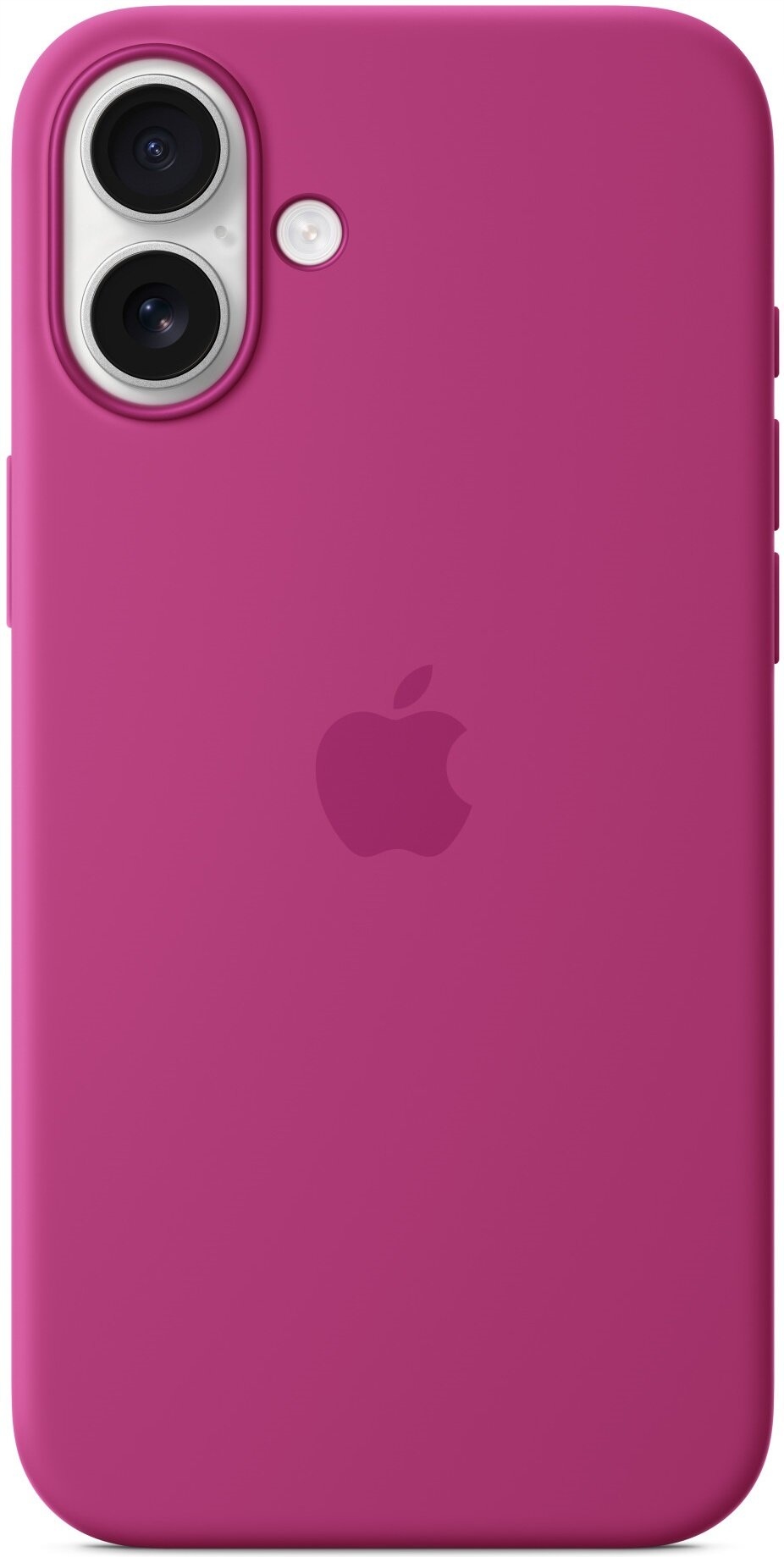 Etui Apple Silicone Case z MagSafe do iPhone 16 Plus - zbliżenie na MagSafe