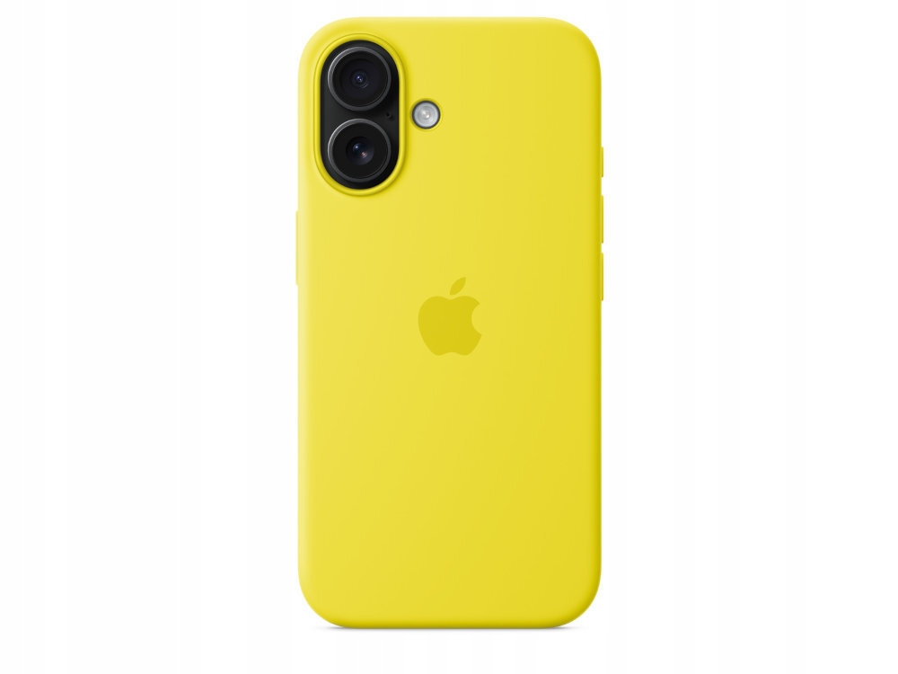 Etui Apple Silicone Case MagSafe na iPhone 16 Plus w kolorze Karambola - widok ogólny