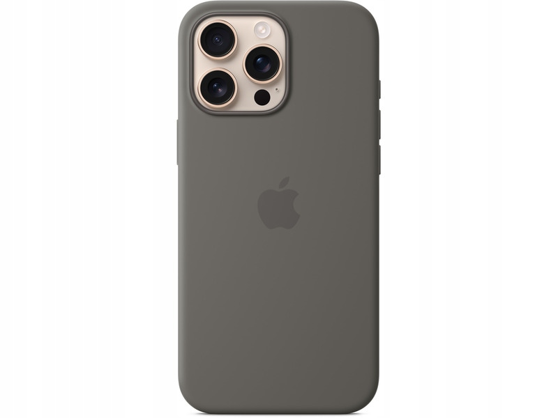 Etui silikonowe iPhone 16 Pro Max z MagSafe - widok na magnesy