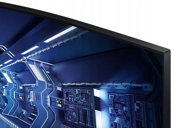 Monitor Samsung LC34G55TWWPXEN - zbliżenie na ekran