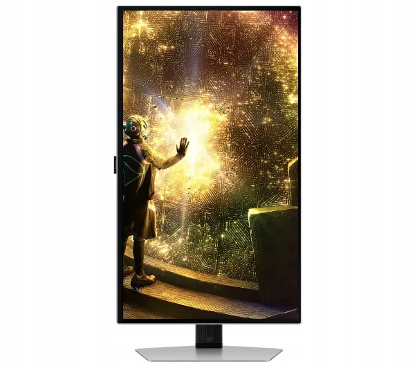 Monitor Samsung Odyssey OLED G6 S27DG610SU - widok boczny z regulowaną podstawą
