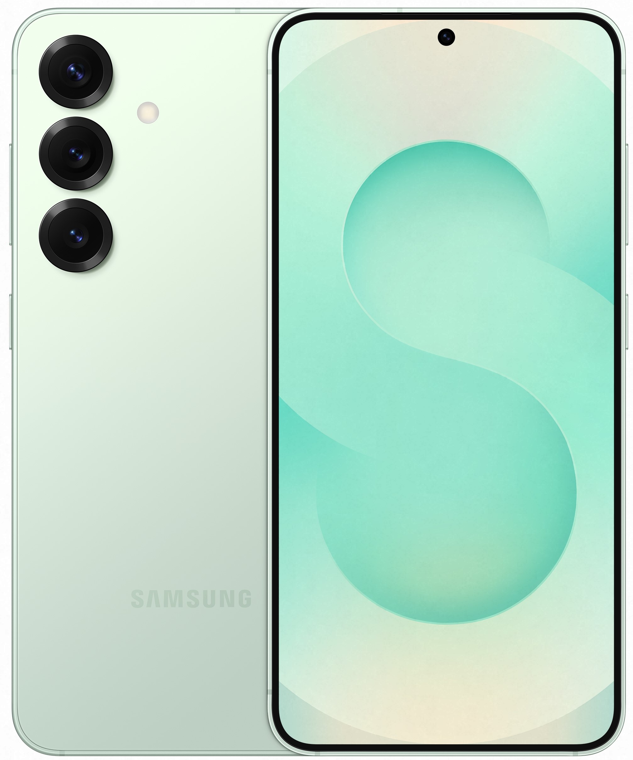 Samsung Galaxy S25 5G 12/128GB Miętowy - widok ogólny