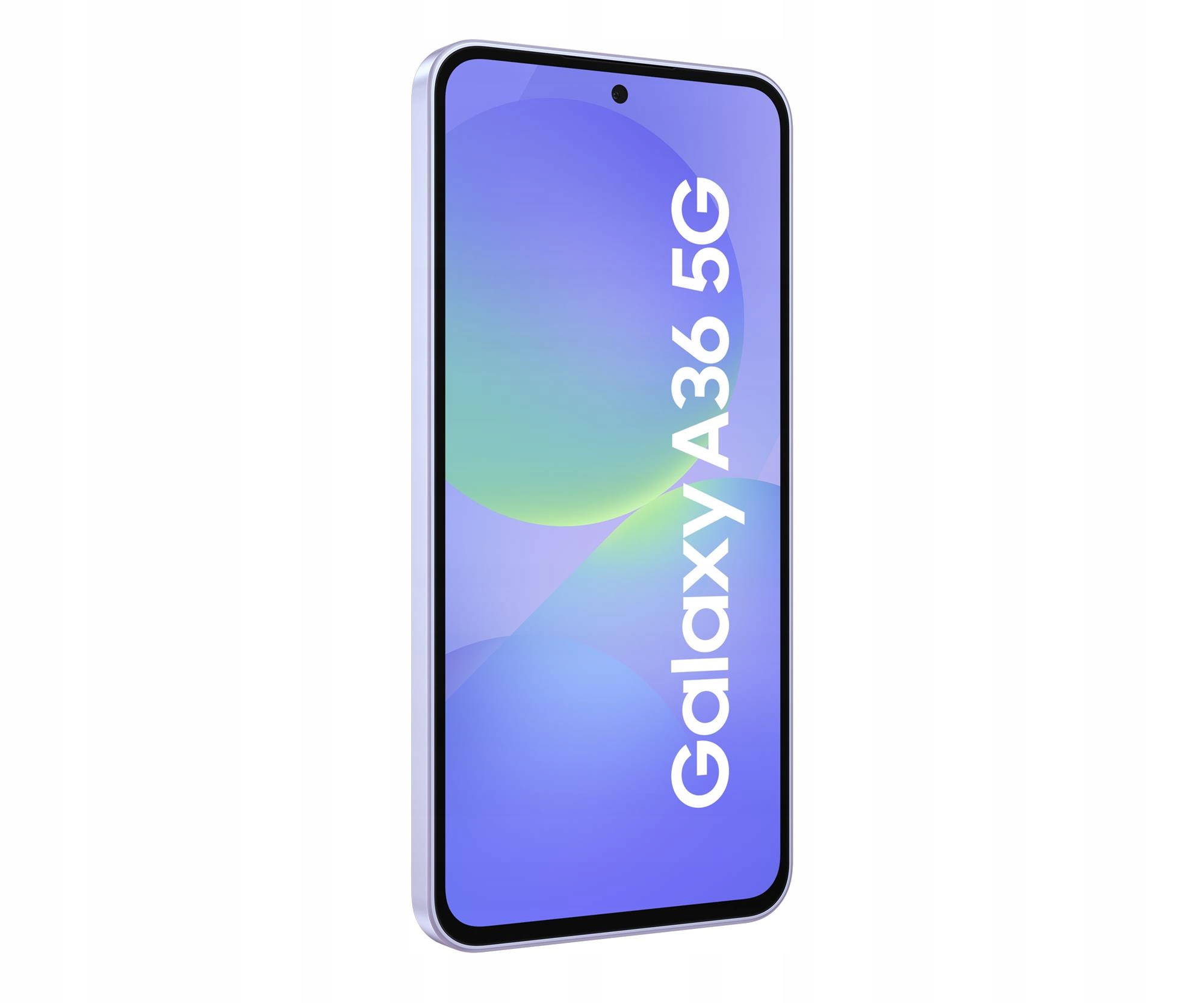 Samsung Galaxy A36 5G SM-A366BLVBEUE 6GB/128GB Fioletowy - widok ekranu i obudowy