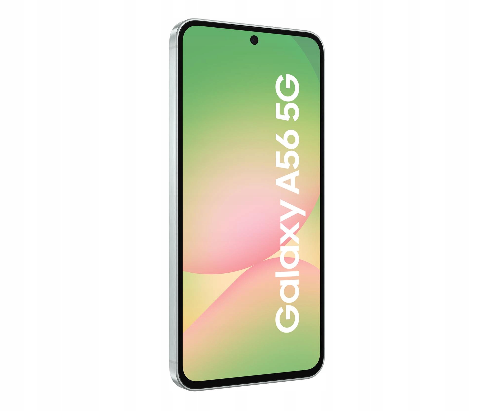 Samsung Galaxy A56 5G - widok z boku, prezentujący smukłą obudowę