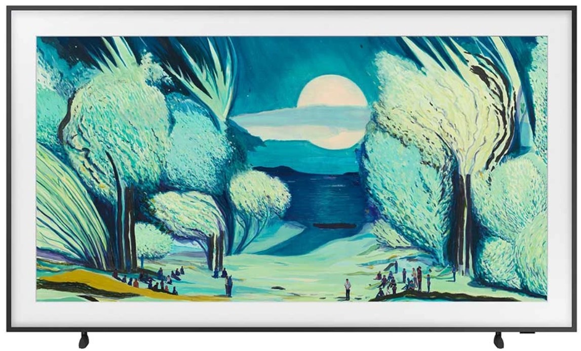 Telewizor Samsung The Frame w trybie sztuki
