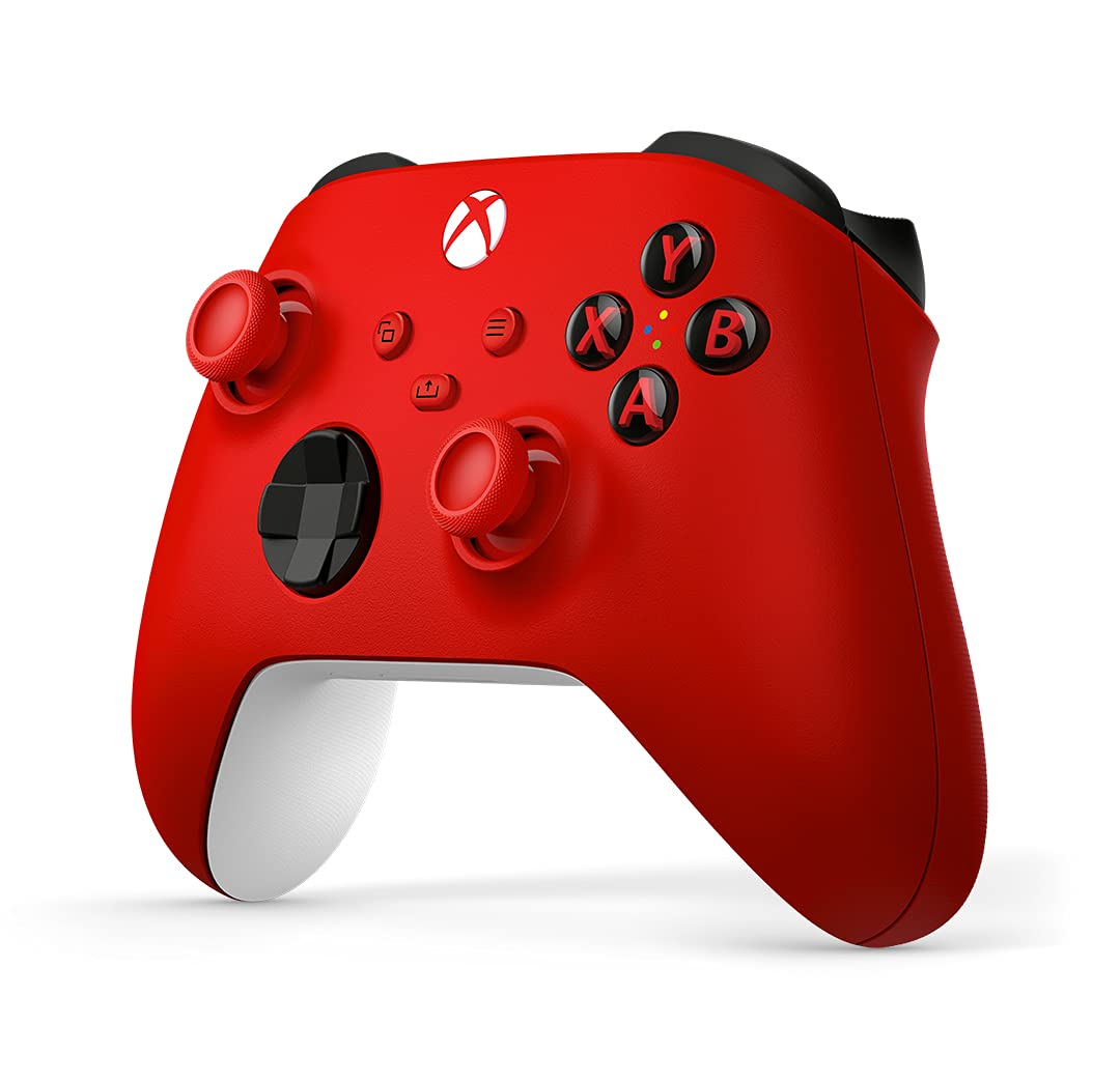 Kontroler Xbox Pulse Red połączony z urządzeniami