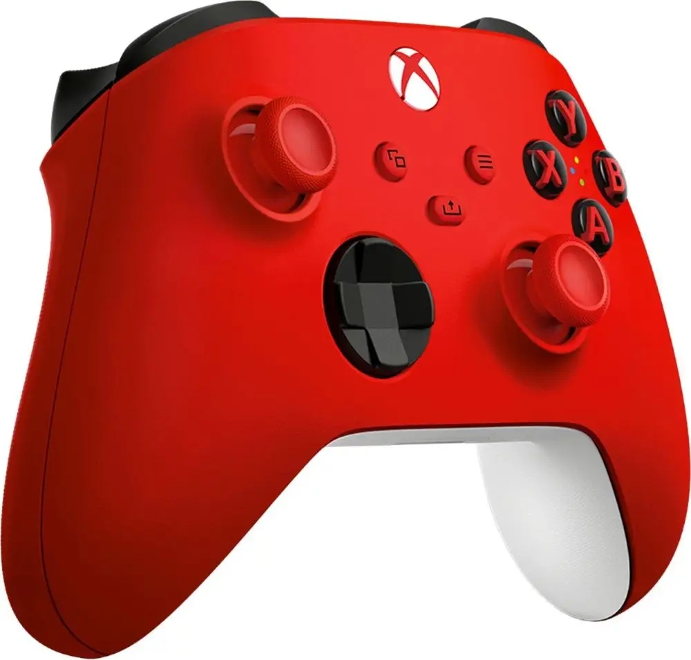 Xbox Controller Pulse Red w akcji