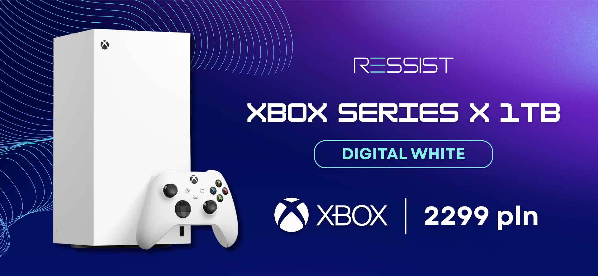 Konsola Xbox Series X 1TB Digital White
